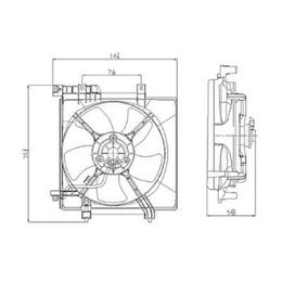 BDY-SU3115115, Body Parts Replacement Electric Cooling Fans for 2005-2009 LEGACY, OUTBACK - SU3115115 في الإمارات, دبي. Condition - new. Price 300 AED. Photo, seller contacts | AUTO.AE