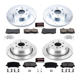 PWR-K7228, PowerStop Z23 Evolution Sport Brake Upgrade Kits for 2015-2020 CANYON, COLORADO - K7228 in UAE, Dubai. Condition - new. Price 2,060 AED. Photo, seller contacts | AUTO.AE
