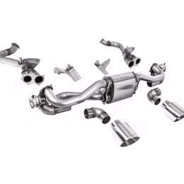 SSXPO184, MILLTEK SSXPO184 Cat-Back Exhaust, 2.37" (Polished GT-115 Trims) for PORSCHE 718 Boxster GTS / Cayman GT4 2020- в ОАЭ, Дубай. Состояние - новое. Цена 21 800 AED. Фото, контакты продавца | AUTO.AE