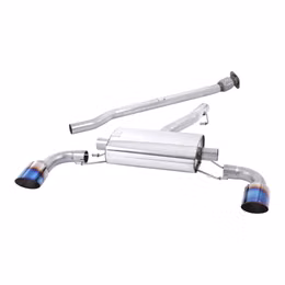 SSXTY173, MILLTEK SSXTY173 Secondary Cat-Back Exhaust, 2.5" (Blue Titanium Tips) for TOYOTA GR86 2.4L 2022- in UAE, Dubai. Condition - new. Price 7,630 AED. Photo, seller contacts | AUTO.AE