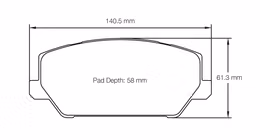 7034-RSL2, PAGID 7034-RSL2 Front brake pads RSL 2 HYUNDAI i30 N/Veloster N / KIA Pro Ceed 1.6 GT في الإمارات, دبي. Condition - new. Price 2,690 AED. Photo, seller contacts | AUTO.AE