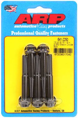 641-2250, ARP 641-2250 SAE Bolt Kit 5/16-18 x 2.250 12pt black oxide bolts в ОАЭ, Дубай. Состояние - новое. Цена 210 AED. Фото, контакты продавца | AUTO.AE