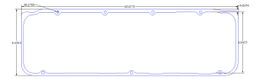 FOG-6135-4, Flatout Gaskets Valve Cover Gaskets 6135.4 في الإمارات, دبي. Condition - new. Price 350 AED. Photo, seller contacts | AUTO.AE