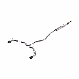 140922CFBA, BORLA 140922CFBA Cat-Back Exhaust System S-TYPE 2.50", TIP 4.5" Carb,Fiber With Black Anodized Center for HONDA Civic 1.5L/ ACURA Integra 2022-2023 في الإمارات, دبي. Condition - new. Price 9,390 AED. Photo, seller contacts | AUTO.AE