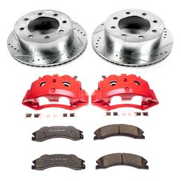 PWR-KC5562-36, PowerStop Z36 Truck and Tow Brake Upgrade Kits with Calipers for 2011-2019 SIERRA 3500 HD, SILVERADO 3500 HD - KC5562-36 في الإمارات, دبي. Condition - new. Price 4,530 AED. Photo, seller contacts | AUTO.AE