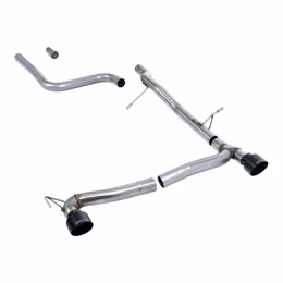 SSXFD384, MILLTEK SSXFD384 Filter-Back Exhaust, 2.37" (Cerakote Black GT-100 Trims) for FORD Fiesta ST-Line (MK8) OPF/GPF 2019- in UAE, Dubai. Condition - new. Price 5,680 AED. Photo, seller contacts | AUTO.AE