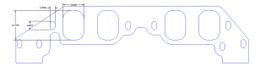 FOG-8292-1, Flatout Gaskets Intake Gaskets 8292.1 في الإمارات, دبي. Condition - new. Price 910 AED. Photo, seller contacts | AUTO.AE