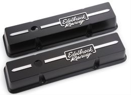 EDL-41633, Edelbrock Racing Diecast Aluminum Valve Covers 41633 в ОАЭ, Дубай. Состояние - новое. Цена 960 AED. Фото, контакты продавца | AUTO.AE