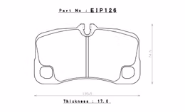 EIP126N35S, ENDLESS EIP126N35S Brake pads PORSCHE 911(997) 3.6 CARRERA/3.6 TURBO/3.6 GT3/3.6 GT3 RS in UAE, Dubai. Condition - new. Price 1,130 AED. Photo, seller contacts | AUTO.AE