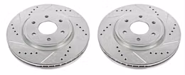 PWR-JBR-1124XPR, PowerStop Evolution Drilled and Slotted Rotors JBR1124XPR в ОАЭ, Дубай. Состояние - новое. Цена 820 AED. Фото, контакты продавца | AUTO.AE