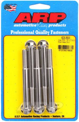 623-3500, ARP 623-3500 SAE Bolt Kit 3/8-16 x 3.500 hex SS bolts в ОАЭ, Дубай. Состояние - новое. Цена 250 AED. Фото, контакты продавца | AUTO.AE