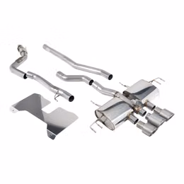 SSXHO285, MILLTEK SSXHO285 Cat-Back Exhaust, 3" (Brushed Titanium Trims) for HONDA Civic Type R (FL5) 2022- в ОАЭ, Дубай. Состояние - новое. Цена 13 020 AED. Фото, контакты продавца | AUTO.AE