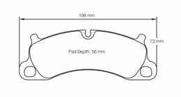 4922-RSL29, PAGID 4922-RSL29 Front brake pads RSL29 PORSCHE 991 3.8 Carrera S / GTS [iron brakes] / Boxster Spyder [981] في الإمارات, دبي. Condition - new. Price 2,600 AED. Photo, seller contacts | AUTO.AE