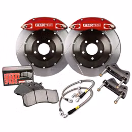 83.895.4700.71, STOPTECH 83.895.4700.71 BBK 2PC ROTOR FRONT SLOTTED 355X32/ST40 RED VW GOLF MK7 GTI '15 in UAE, Dubai. Condition - new. Price 15,850 AED. Photo, seller contacts | AUTO.AE