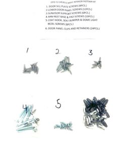 OPS-CIFK70, The Stop Shop - Bolts and Screws for 1970-1972 CHEVELLE - CIFK70 in UAE, Dubai. Condition - new. Price 180 AED. Photo, seller contacts | AUTO.AE