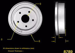 BEN-PDR0141, Bendix Brakes Global Brake Drums PDR0141 в ОАЭ, Дубай. Состояние - новое. Цена 330 AED. Фото, контакты продавца | AUTO.AE