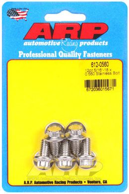 612-0560, ARP 612-0560 SAE Bolt Kit 5/16-18 x 0.560 12pt SS bolts в ОАЭ, Дубай. Состояние - новое. Цена 190 AED. Фото, контакты продавца | AUTO.AE