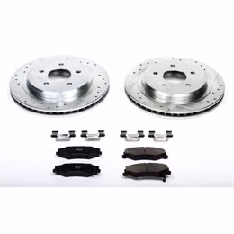 PWR-K1563, PowerStop Z23 Evolution Sport Brake Upgrade Kits for 1997-2013 CORVETTE, 2004-2009 XLR - K1563 في الإمارات, دبي. Condition - new. Price 980 AED. Photo, seller contacts | AUTO.AE