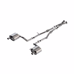 141018, BORLA 141018 Cat-Back Exhaust 2.25", S-Type (3.31 x 2.13 Brushed Steel Tips) for GENESIS G70 3.3L 2019-2021 в ОАЭ, Дубай. Состояние - новое. Цена 8 690 AED. Фото, контакты продавца | AUTO.AE