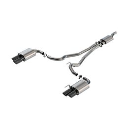 140981BC, BORLA 140981BC Cat-Back Exhaust System 2.50" S-Type (4" Black Chrome Tips) for FORD Mustang 2.3L EcoBoost 2024 in UAE, Dubai. Condition - new. Price 8,490 AED. Photo, seller contacts | AUTO.AE