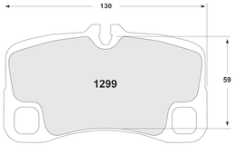 1299.11.18.44, PFC 1299.11.18.44 Rear brake pads RACE 11 CMPD 18mm PORSCHE 997(Turbo/GT3/GT3 RS/GT3 CUP) في الإمارات, دبي. Condition - new. Price 2,520 AED. Photo, seller contacts | AUTO.AE