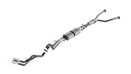 140939, BORLA 140939 Exhaust System Cat-Back "S-TYPE" D RD RL AC S 2.50" TIP: 4.50" RD X 10.00" CHROME for TOYOTA TUNDRA '22-'24 3.4L V6 AT 2+4WD 4DR CCSB+ECSTB WB 145.7" في الإمارات, دبي. Condition - new. Price 10,790 AED. Photo, seller contacts | AUTO.AE