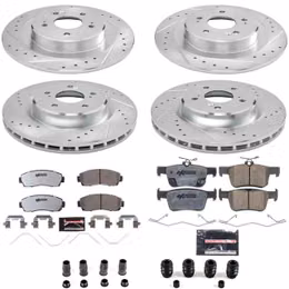 PWR-K8944-26, PowerStop Z26 Street Warrior Brake Upgrade Kits for 2021-2025 TLX - K8944-26 в ОАЭ, Дубай. Состояние - новое. Цена 1 820 AED. Фото, контакты продавца | AUTO.AE