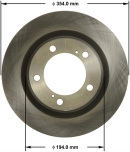 BEN-PRT5718, Bendix Brakes Global Brake Rotors PRT5718 в ОАЭ, Дубай. Состояние - новое. Цена 350 AED. Фото, контакты продавца | AUTO.AE