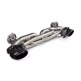 TP-T/S/33, AKRAPOVIC TP-T/S/33 Tail Pipe Set (Titanium) Black for PORSCHE 992 Turbo / Turbo S / Sport Classic في الإمارات, دبي. Condition - new. Price 6,360 AED. Photo, seller contacts | AUTO.AE