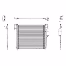 BDY-CND3769, Body Parts Air Conditioning Condensers for 2005-2019 FRONTIER, 2008-2012 PATHFINDER, 2006-2015 XTERRA - CND3769 in UAE, Dubai. Condition - new. Price 680 AED. Photo, seller contacts | AUTO.AE