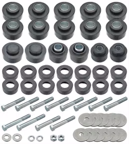 OPG-SB614K, RESTOPARTS® Manufactured Body Bushing Kits for 1970-1972 MONTE CARLO - SB614K in UAE, Dubai. Condition - new. Price 580 AED. Photo, seller contacts | AUTO.AE