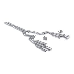 S7282AL, MBRP S7282AL Cat-Back 3" Armor Lite (Aluminized Steel / Dual) for FORD Mustang 5.0L 2024- في الإمارات, دبي. Condition - new. Price 5,890 AED. Photo, seller contacts | AUTO.AE