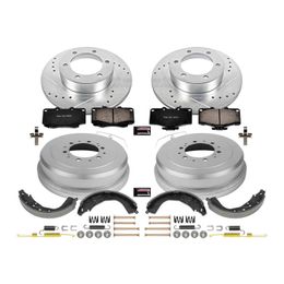 PWR-K15213DK, PowerStop Z23 Evolution Sport Disc and Drum Brake Upgrade Kits for 2001-2002 4RUNNER, 2004 TACOMA - K15213DK في الإمارات, دبي. Condition - new. Price 1,870 AED. Photo, seller contacts | AUTO.AE