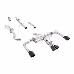 SSXTY160, MILLTEK SSXTY160 Cat-Back Exhaust, 3" (Cerakote Black GT Tips) for TOYOTA GR Corolla 1.6 Turbo 2023- in UAE, Dubai. Condition - new. Price 17,370 AED. Photo, seller contacts | AUTO.AE