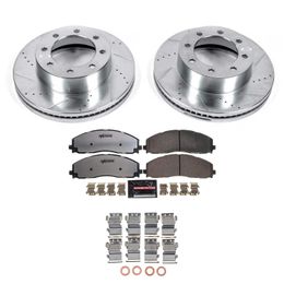 PWR-KC6403-36, PowerStop Z36 Truck and Tow Brake Upgrade Kits with Calipers for 2012-2022 F-250 SUPER DUTY, 2013-2022 F-350 SUPER DUTY, 2013-2016 F-450 SUPER DUTY - KC6403-36 в ОАЭ, Дубай. Состояние - новое. Цена 4 550 AED. Фото, контакты продавца | AUTO.AE