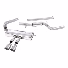 SSXFD124, MILLTEK SSXFD124 Cat-Back Exhaust, 3'' (Dual GT-100 Titanium Tips) for FORD Focus ST Estate / Sedan / Limosine 2012-2018 في الإمارات, دبي. Condition - new. Price 7,610 AED. Photo, seller contacts | AUTO.AE