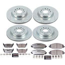 PWR-K8182-36, PowerStop Z36 Truck and Tow Brake Upgrade Kits for 2019-2025 1500 - K8182-36 في الإمارات, دبي. Condition - new. Price 3,490 AED. Photo, seller contacts | AUTO.AE