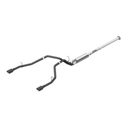 S5152BLK, MBRP S5152BLK Cat-Back 2.5" Armor BLK (Black-Coated Aluminized Steel / Dual) for RAM 1500 5.7L 2019-2024 in UAE, Dubai. Condition - new. Price 5,730 AED. Photo, seller contacts | AUTO.AE
