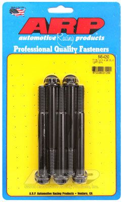 645-4250, ARP 645-4250 SAE Bolt Kit 7/16-14 X 4.250 12pt 1/2 wrenching black oxide bolts в ОАЭ, Дубай. Состояние - новое. Цена 260 AED. Фото, контакты продавца | AUTO.AE