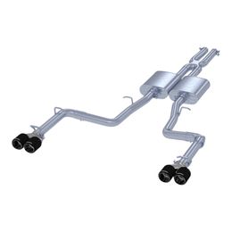S71113CF, MBRP S71113CF Cat-Back 2.5" Armor Pro (T304 Stainless Steel / Dual with Carbon Tips) for DODGE Challenger V6 3.6L 2015-2023 in UAE, Dubai. Condition - new. Price 7,640 AED. Photo, seller contacts | AUTO.AE