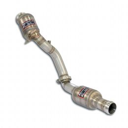 722371, SUPERSPRINT 722371 Downpipe Right with Metallic Catalytic Converter for MERCEDES C190 AMG GT Coupe in UAE, Dubai. Condition - new. Price 24,800 AED. Photo, seller contacts | AUTO.AE