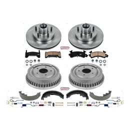 PWR-KOE15051DK, PowerStop Autospecialty Stock Replacement Disc and Drum Brake Kits for 1991 S10 BLAZER, S15 JIMMY, SONOMA - KOE15051DK в ОАЭ, Дубай. Состояние - новое. Цена 1 760 AED. Фото, контакты продавца | AUTO.AE