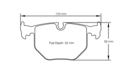 2685-RSL1, PAGID 2685-RSL1 Rear brake pads RSL1 BMW M3 [E46] & M3 CSL في الإمارات, دبي. Condition - new. Price 1,750 AED. Photo, seller contacts | AUTO.AE