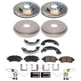 PWR-KOE15503DK, PowerStop Autospecialty Stock Replacement Disc and Drum Brake Kits for 2018-2024 KICKS, 2020-2024 VERSA - KOE15503DK в ОАЭ, Дубай. Состояние - новое. Цена 1 090 AED. Фото, контакты продавца | AUTO.AE