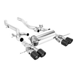 SSXBM1280, MILLTEK SSXBM1280 Axle-Back Exhaust, 3" (Carbon JET-115 Trims) for BMW M2 (G87) OPF/GPF في الإمارات, دبي. Condition - new. Price 20,980 AED. Photo, seller contacts | AUTO.AE