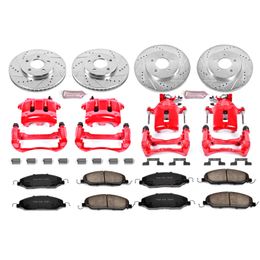 PWR-KC1383, PowerStop Z23 Evolution Sport Brake Upgrade Kits with Calipers for 2005-2010 MUSTANG - KC1383 في الإمارات, دبي. Condition - new. Price 4,800 AED. Photo, seller contacts | AUTO.AE