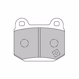 FCP1562X, FERODO FCP1562X Rear Brake Pads for SUBARU WRX STI (GR) / MITSUBISHI EVO 9 / NISSAN 350Z (Z33) في الإمارات, دبي. Condition - new. Price 670 AED. Photo, seller contacts | AUTO.AE