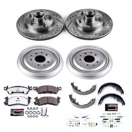 PWR-K15028DK-26, PowerStop Z26 Street Warrior Disc and Drum Brake Upgrade Kits for 1971 G10 VAN, G15/G1500 VAN - K15028DK-26 в ОАЭ, Дубай. Состояние - новое. Цена 2 390 AED. Фото, контакты продавца | AUTO.AE