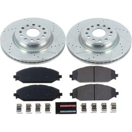 PWR-K8183, PowerStop Z23 Evolution Sport Brake Upgrade Kits for 2019-2025 1500 - K8183 في الإمارات, دبي. Condition - new. Price 1,980 AED. Photo, seller contacts | AUTO.AE
