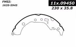 CEB-111-09450, Centric Premium Brake Shoes 111.09450 في الإمارات, دبي. Condition - new. Price 130 AED. Photo, seller contacts | AUTO.AE